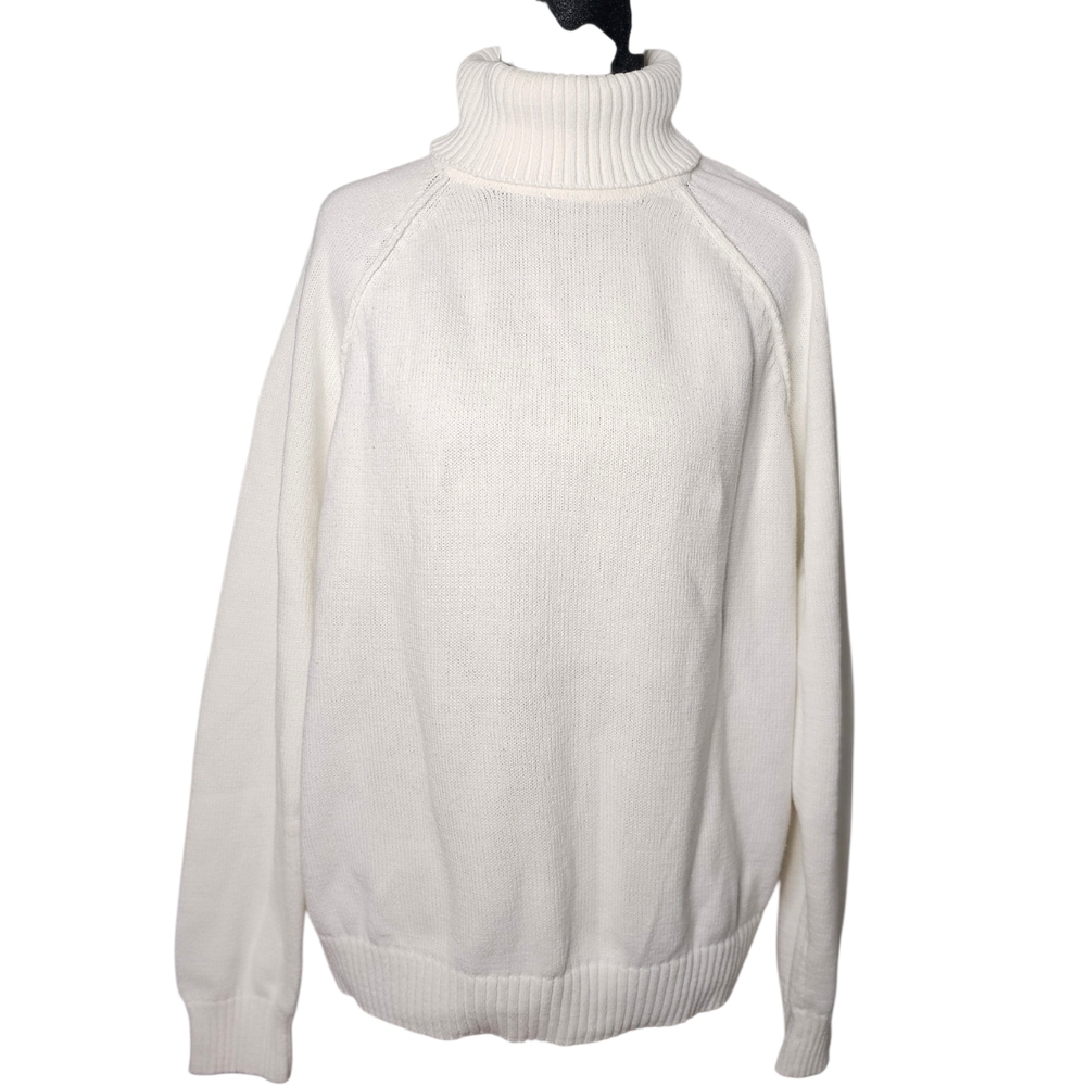 Karen Scott Elegant Cream Sweater